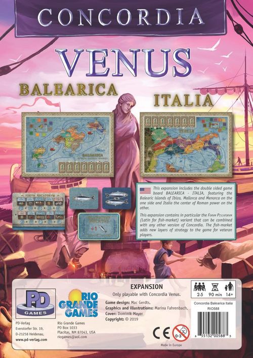 Concordia Venus: Balearica / Italia