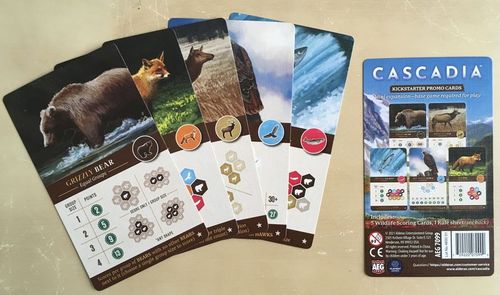 Обложка игры Cascadia: Kickstarter Promo Cards