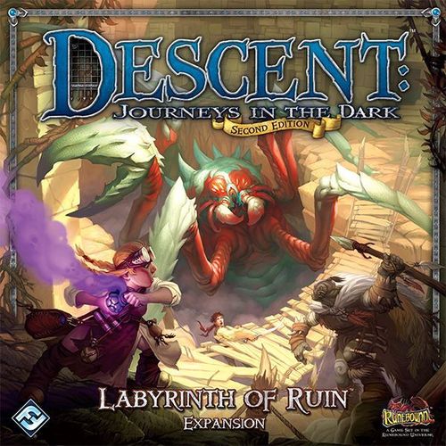 Обложка игры Descent: Journeys in the Dark Second Edition — Labyrinth of Ruin