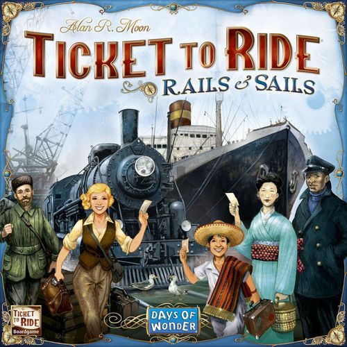 Обложка игры Ticket to Ride: Rails & Sails